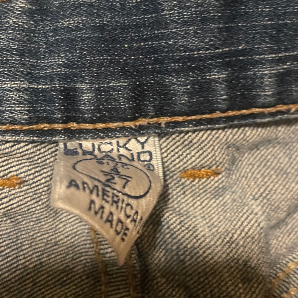 Lucky Brand urban rider blue jeans size 4/27 - Picture 4 of 5